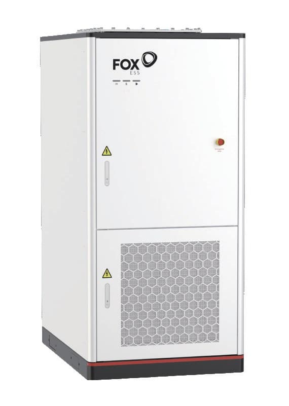 Fox ESS T-MAX Plus 241 kWh — Промислова BESS All-in-One, 241 кВт·год